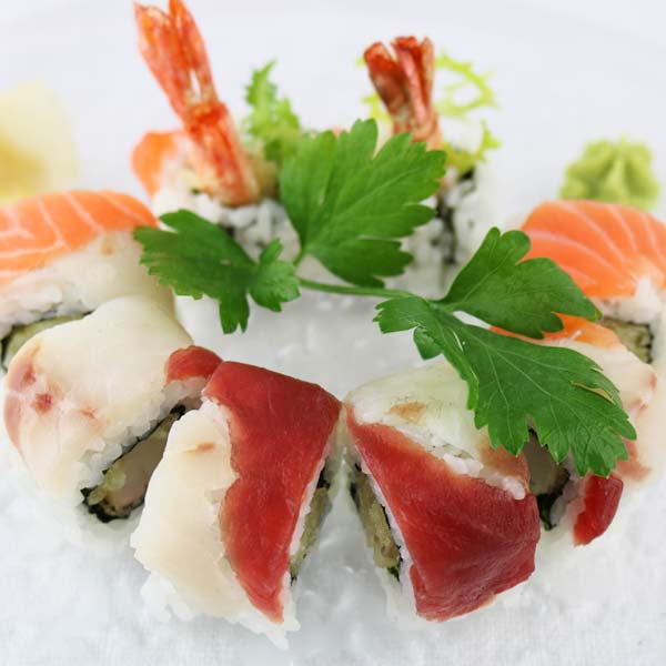 hisyou ristorante di sushi take away consegna a domicilio - maki e sushi specialli arcobaleno maki