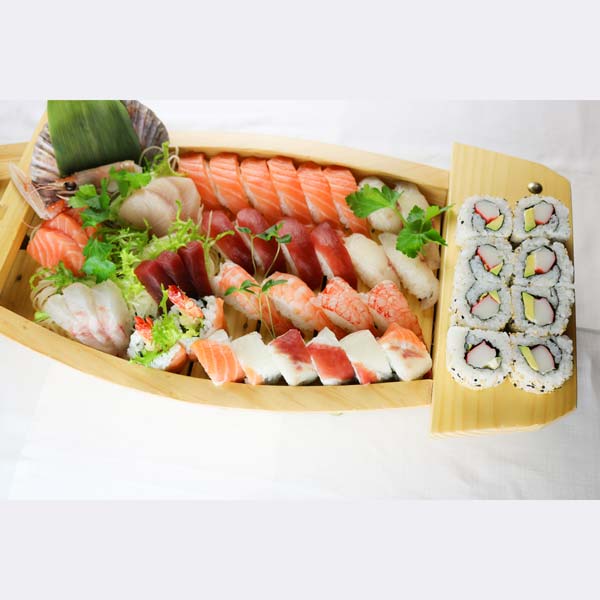 hisyou ristorante di sushi take away consegna a domicilio - sushi e sashimi barca party